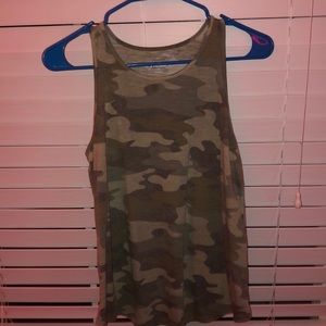 Camo tank top
